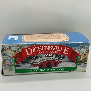 Dickensville Porcelain Bridge Collectible